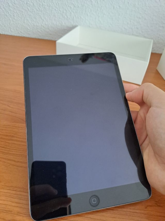 iPad mini 2 16GB Plata + Cargador + Caja