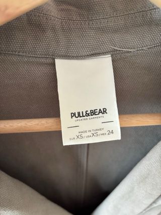 Abrigo Pull&Bear beige