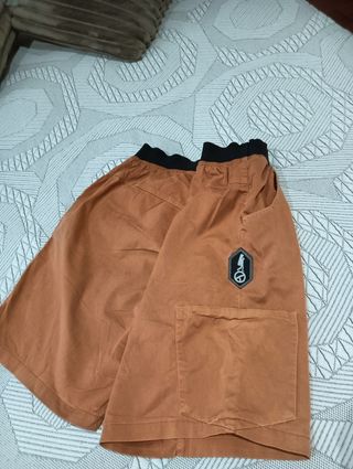 Pantalones de escalada Charko naranjas talla M