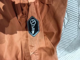 Pantalones de escalada Charko naranjas talla M