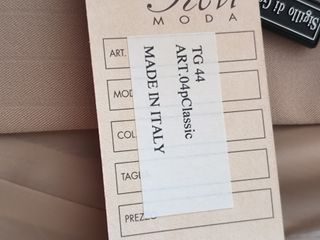 Traje Revi Moda Italia Talla 42 Beige
