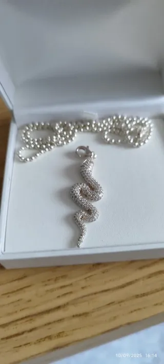 Serpiente Thomas Sabo Plata y Circonitas