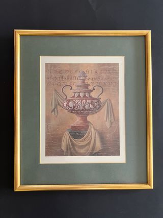 Cuadro ánfora clásica decorativa