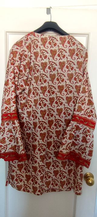 Blusón Viscosa India Talla XL