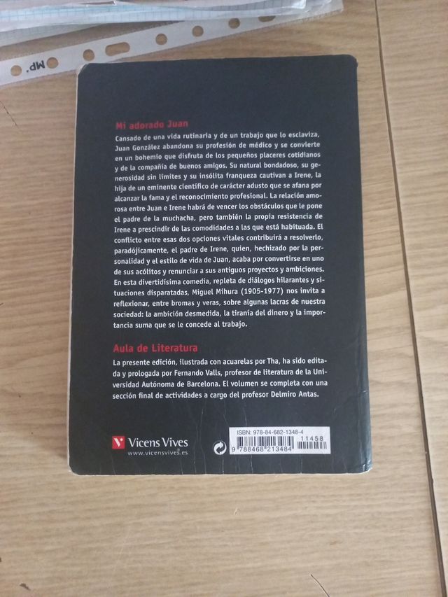 Mi Adorado Juan (aula De Literatura)