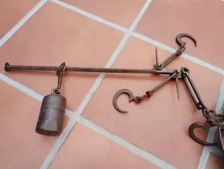 Báscula Romana Antigua 35kg