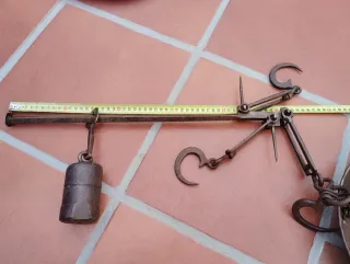 Báscula Romana Antigua 35kg