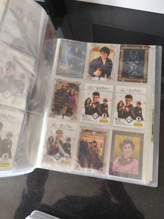 Álbum de cartas cromos de Harry Potter 