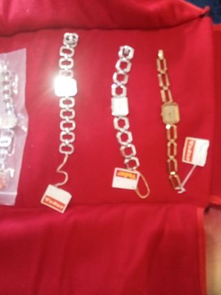 Relojes vintage  Vadur Plata y dorado 