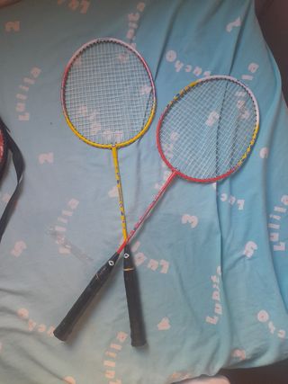 Juego de raquetas de bádminton