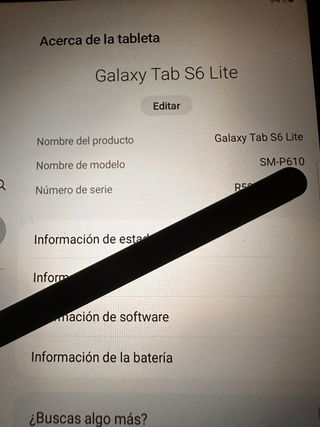 Tablet Samsung Galaxy Tab A6 Lite