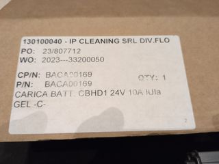 Cargador IP Cleaning CBHD1 24V 10A IUIa GEL-C