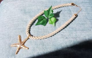 Collar Cordón y Estrella de Mar 