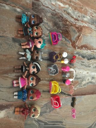 10 bamboline Lol Surprise con accessori