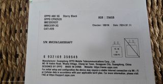Oppo A80 5G 256GB Negro