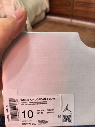 Air Jordan 1 Low Azul gris