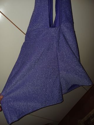 Vestito corto glitter