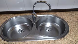 Horno y Vitrocerámica Teka + Fregadero