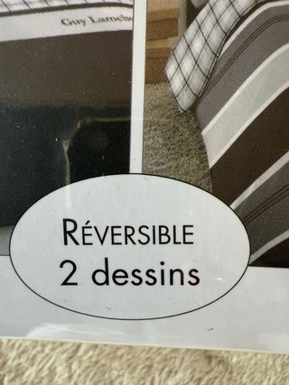 Copripiumino Matrimoniale Guy Laroche Double Face