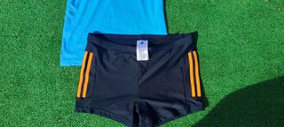 Conjunto Adidas Camiseta y Bañador Talla S
