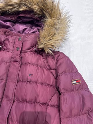 Plumífero Tommy Hilfiger Mujer Morado