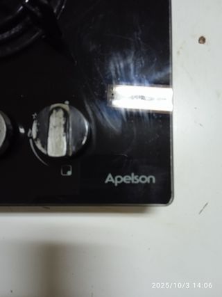 Placa de gas butano Apelson