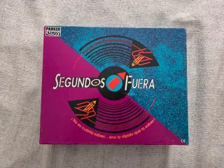 Juego de mesa Segundos Fuera Parker años 90
