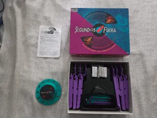 Juego de mesa Segundos Fuera Parker años 90
