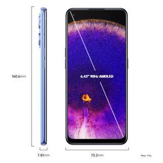 Oppo Find X5 Lite 8GB +256GB Blu/Viola