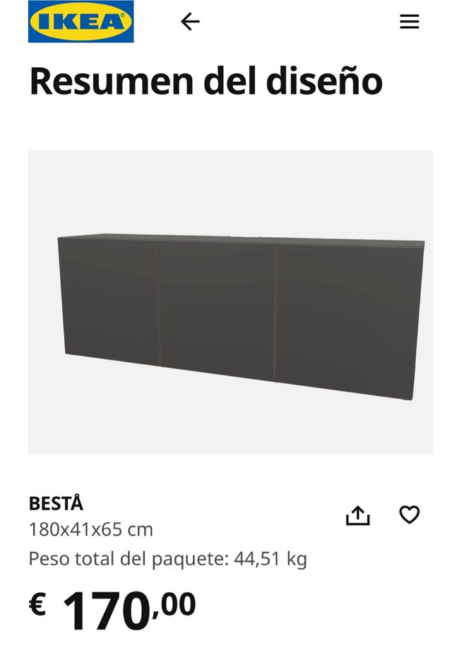 Mueble TV IKEA BESTÅ