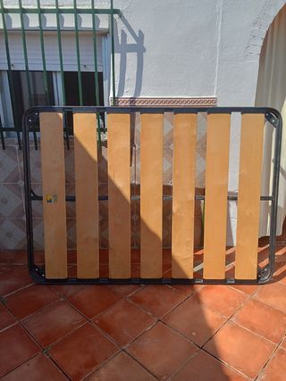 Somier 135cm con 4 patas