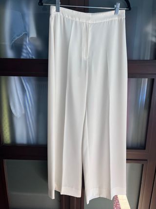 Pantalón de vestir blanco