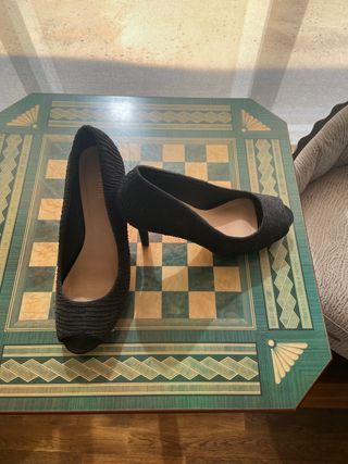 Zapatos de fiesta negros talla 39