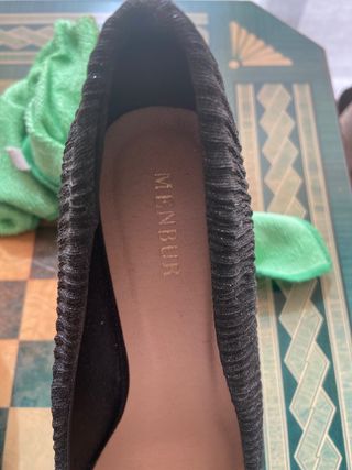 Zapatos de fiesta negros talla 39