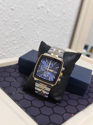 Reloj LIGE Hombre Oro y Plata