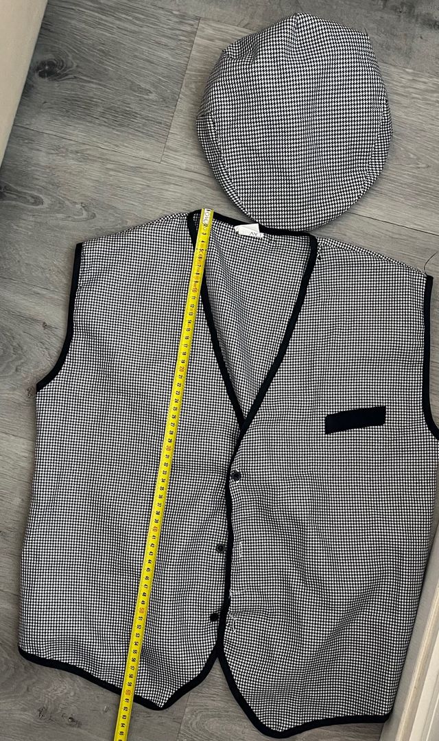 Disfraz Chulapo Chaleco y Gorra