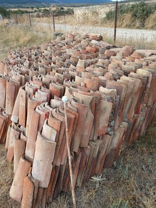 Lote tejas árabes, provincia de Segovia, 2100 teja