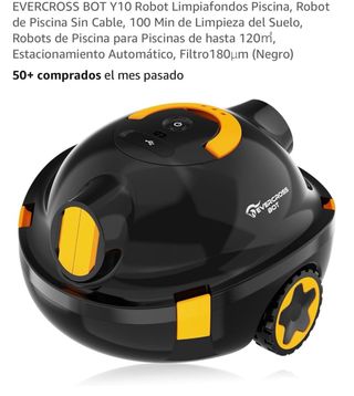 Robot Limpiafondos EVERCROSS BOT Y10 Piscina