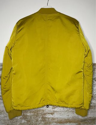 Chaqueta Bomber Zara Amarilla Talla M