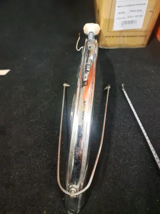 Guardabarros delantero bici clásica cromado