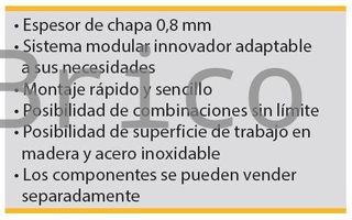 Conjunto Taller 3 Módulos S/Madera Edición Limitada
