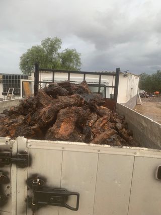 Leña de olivo para chimenea