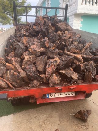 Leña de olivo para chimenea