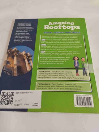 Amazing Rooftops 3ºEP - Class Book - 9780194571210