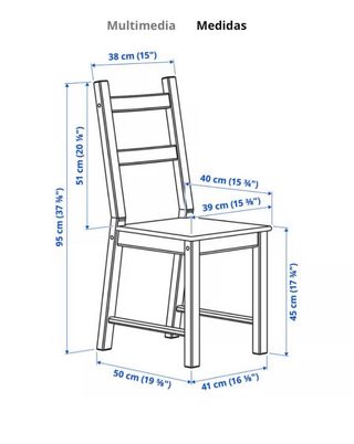 Sillas de Madera Ikea