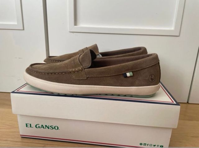 Zapatos Mocasines Marrones