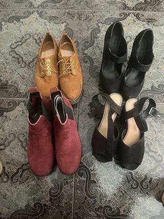 Lote Zapatos Mujer