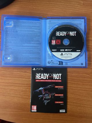 Ready or Not PS5 Edición Pack Armas