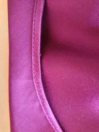 Camisón satinado morado