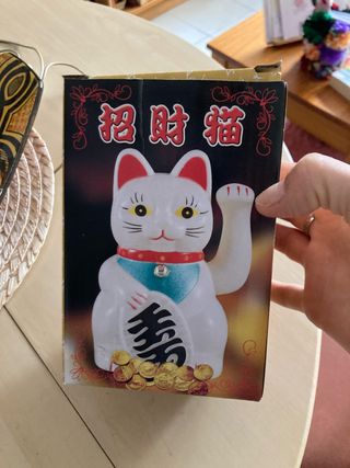 Gato de la suerte chino
